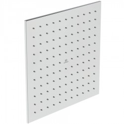 Shower head Wall-mounted / Ceiling-mounted 30x30 material: Brass, style: 1 spray, color: Chrome surface: Glossy