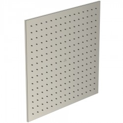 Shower head Wall-mounted / Ceiling-mounted 40x40 material: Brass, style: 1 spray Silver Storm, color: Chrome surface: Brushed