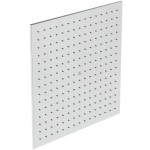 Shower head Wall-mounted / Ceiling-mounted 40x40 material: Brass, style: 1 spray, color: Chrome surface: Glossy Overhead showers