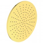 Shower head Wall-mounted / Ceiling-mounted 30x30 material: Brass, style: 1 spray Brushed Gold, color: Gold surface: Brushed Overhead showers