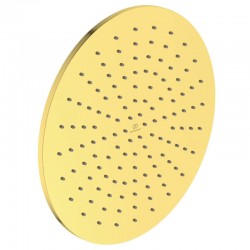 Shower head Wall-mounted / Ceiling-mounted 30x30 material: Brass, style: 1 spray Brushed Gold, color: Gold surface: Brushed