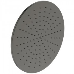 Shower head Wall-mounted / Ceiling-mounted 30x30 material: Brass, style: 1 spray Magnetic Grey, color: Grey surface: Brushed