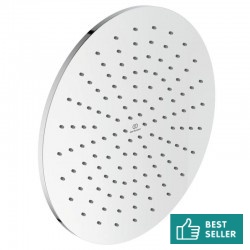 Κεφαλή ντους επίτοιχος τύπος / οροφής 30x30 από ορείχαλκο 1 ροής, χρώμα: Χρωμέ επιφάνεια: Γυαλιστερή