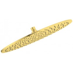 Shower head Wall-mounted / Ceiling-mounted 40x40 material: Brass, style: 1 spray Brushed Gold, color: Gold surface: Brushed