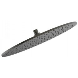 Shower head Wall-mounted / Ceiling-mounted 40x40 material: Brass, style: 1 spray Magnetic Grey, color: Grey surface: Brushed