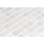 Ψηφίδα πισίνας 2,5x2,5 Ισπανίας, σχήμα: Τετράγωνο Α’ διαλογής, απόχρωση: Λευκό Ψηφίδες