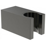 Shower holder Fixed material: Brass Magnetic Grey, color: Grey surface: Brushed Shower holders