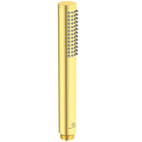 Τηλέφωνο ντους 1 ροής Brushed Gold, χρώμα: Χρυσό επιφάνεια: Βουρτσισμένη Τηλέφωνα Τηλέφωνο ντους 1 ροής Brushed Gold, χρώμα: Χρυσό επιφάνεια: Βουρτσισμένη Τηλέφωνα