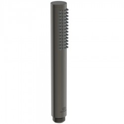 Shower head 1 jet Magnetic Grey, color: Grey surface: Brushed