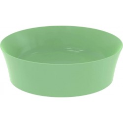 Washbasin Free standing 40x40x12 material: Porcelain Without hole Without overflow Sage, color: Green surface: Matt Free standing