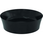 Washbasin Free standing 40x40x12 material: Porcelain Without hole Without overflow Black matt, color: Black surface: Matt Free standing