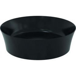Washbasin Free standing 40x40x12 material: Porcelain Without hole Without overflow Black matt, color: Black surface: Matt Free standing