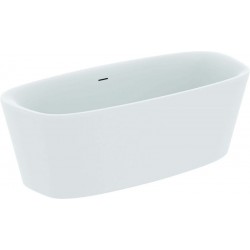 Μπανιέρα ελευθέρας τοποθέτησης 180x80x61 από ακρυλικό επιφάνεια: Ματ, χρώμα: Λευκό χωρίς λαβές Ελευθέρας τοποθέτησης