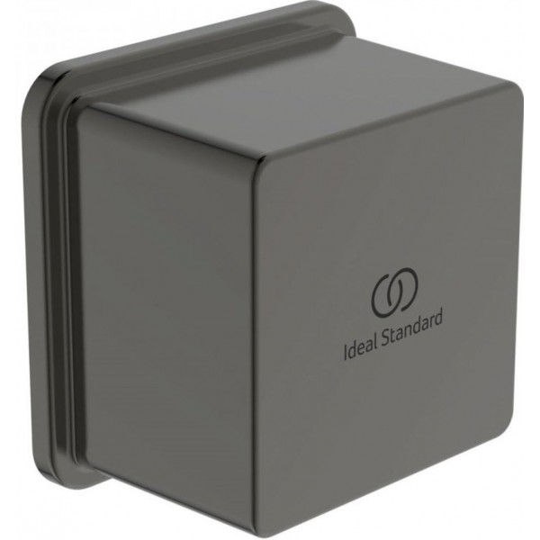 Παροχή Magnetic Grey, χρώμα: Γκρι επιφάνεια: Βουρτσισμένη Παροχές ντους