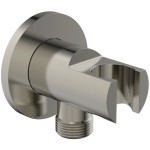 Shower holder Fixed With Outlet elbow material: Brass Silver Storm, color: Chrome surface: Satin Shower holders Shower holder Fixed With Outlet elbow material: Brass Silver Storm, color: Chrome surface: Satin Shower holders