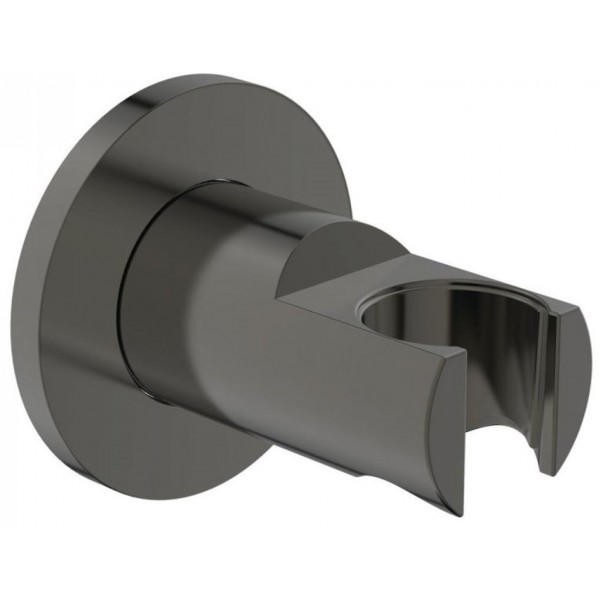 Στήριγμα ντους σταθερό από ορείχαλκο Magnetic Grey, χρώμα: Γκρι επιφάνεια: Βουρτσισμένη Στηρίγματα ντους Στήριγμα ντους σταθερό από ορείχαλκο Magnetic Grey, χρώμα: Γκρι επιφάνεια: Βουρτσισμένη Στηρίγματα ντους