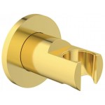 Shower holder Fixed material: Brass Brushed Gold, color: Gold surface: Brushed Shower holders