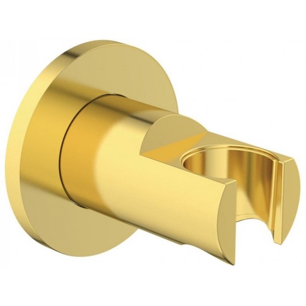 Shower holder Fixed material: Brass Brushed Gold, color: Gold surface: Brushed Shower holders