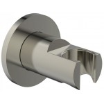 Στήριγμα ντους σταθερό από ορείχαλκο διάμετρος Φ57mm, Silver Storm, χρώμα: Χρωμέ επιφάνεια: Βουρτσισμένη Στηρίγματα ντους