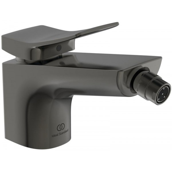 Μπαταρία μπιντέ από ορείχαλκο με βαλβίδα, Magnetic Grey, χρώμα: Γκρι επιφάνεια: Βουρτσισμένη Επικαθήμενες Μπαταρία μπιντέ από ορείχαλκο με βαλβίδα, Magnetic Grey, χρώμα: Γκρι επιφάνεια: Βουρτσισμένη Επικαθήμενες