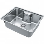 Sink Stainless (Steel) 61x48 material: Inox surface: Matt free nested 1 bowl, color: Chrome Stainless steel Sink Stainless (Steel) 61x48 material: Inox surface: Matt free nested 1 bowl, color: Chrome Stainless steel