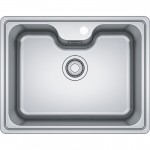 Sink Stainless (Steel) 61x48 material: Inox surface: Matt free nested 1 bowl, color: Chrome Stainless steel Sink Stainless (Steel) 61x48 material: Inox surface: Matt free nested 1 bowl, color: Chrome Stainless steel