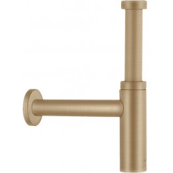 Sink siphon 1 ¼” Brushed Bronze material: Brass surface: Brushed, color: Bronze Siphons