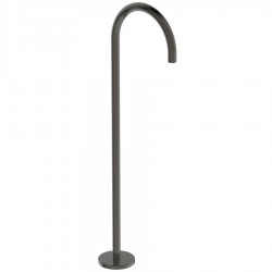 Spout (Nozzle) 97cm Floor-standing Magnetic Grey material: Brass, color: Grey surface: Brushed