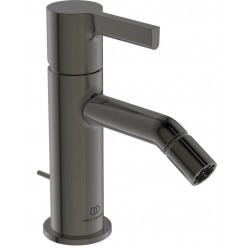 Μπαταρία μπιντέ από ορείχαλκο με βαλβίδα, Magnetic Grey, χρώμα: Γκρι επιφάνεια: Βουρτσισμένη
