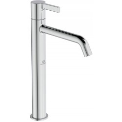 Wash basin tap Deck-mounted for free-standing washbasin material: Brass mixer Without waste, color: Chrome surface: Glossy