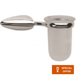 Cupholder material: Brass Wall-mounted, color: Chrome surface: Glossy Tumbler holders