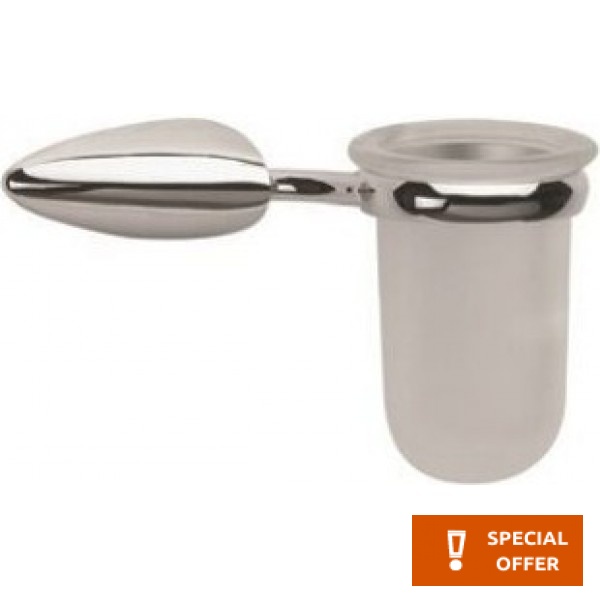 Cupholder material: Brass Wall-mounted, color: Chrome surface: Glossy Tumbler holders