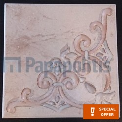 Decore πλακιδίου 20x20 Ισπανίας Α’ διαλογής B E2Y, απόχρωση: Μπεζ Μπορντούρες-Decore