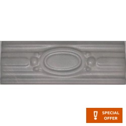 Μπορντούρα (Listello) 7x19,8 Ισπανίας Relieve Α’ διαλογής επιφάνεια: Σαγρέ - Ανάγλυφη, απόχρωση: Λευκό Μπορντούρες-Decore