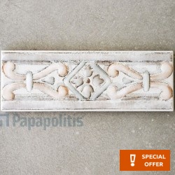 Μπορντούρα (Listello) 19,5x7 Ισπανίας Α’ διαλογής Μαργαρίτα επιφάνεια: Ματ, απόχρωση: Μπεζ Μπορντούρες-Decore