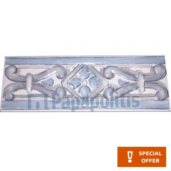 Border (listello) 7x19,8 Spain 1st choice surface: Matt, hue: Blue Tile Liners (Listello)-Decore Border (listello) 7x19,8 Spain 1st choice surface: Matt, hue: Blue Tile Liners (Listello)-Decore