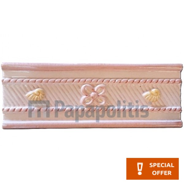 Border (listello) 7x19,8 Spain 1st choice surface: Matt, hue: Pink Border (listello) 7x19,8 Spain 1st choice surface: Matt, hue: Pink