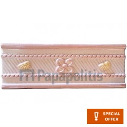 Border (listello) 7x19,8 Spain 1st choice surface: Matt, hue: Pink Tile Liners (Listello)-Decore