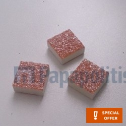 Mosaic 2x2 Italy, shape: Square 1st choice A surface: Glossy, hue: Orange Mosaics