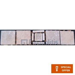 Border (listello) 5,5x30,4 Italy 1st choice Chips surface: Matt, hue: Beige Tile Liners (Listello)-Decore