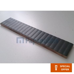 Border (listello) 5x25 Italy 1st choice Formela surface: Matt, hue: Black Tile Liners (Listello)-Decore