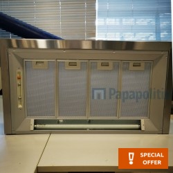 Απορροφητήρας καμινάδα επίτοιχη 60cm 130 W EDSL, χρώμα: Χρωμέ Καμινάδες επίτοιχες