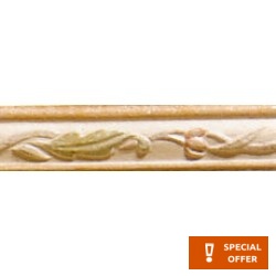Μπορντούρα (Listello) 5x20 Ιταλίας strutturato Α’ διαλογής επιφάνεια: Ματ, απόχρωση: Πορτοκαλί Μπορντούρες-Decore