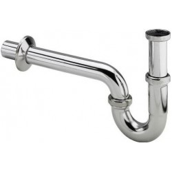 Sink siphon S type, 1 ¼” material: Brass surface: Glossy, color: Chrome Siphons