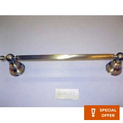 Πετσετοθήκη 30cm σταθερή από ορείχαλκο μονή, χρώμα: Μπρονζέ επιφάνεια: Βουρτσισμένη Πετσετοθήκες