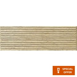 Border (listello) 10x30 Italy 1st choice Fascia Urban surface: Matt, hue: Beige Tile Liners (Listello)-Decore