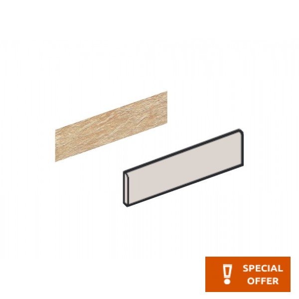 Skirting board 30x10 Italy 1st choice rettificato surface: Matt, hue: Beige Baseboards