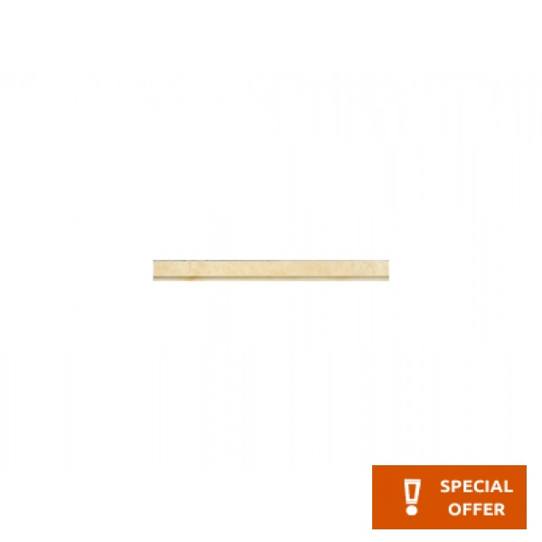 Border (listello) 2,5x34 Italy 1st choice surface: Matt, hue: Beige Tile Liners (Listello)-Decore