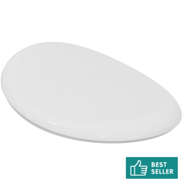 Toilet-seat, style: Wrapover, color: White Toilet seats & covers Toilet-seat, style: Wrapover, color: White Toilet seats & covers