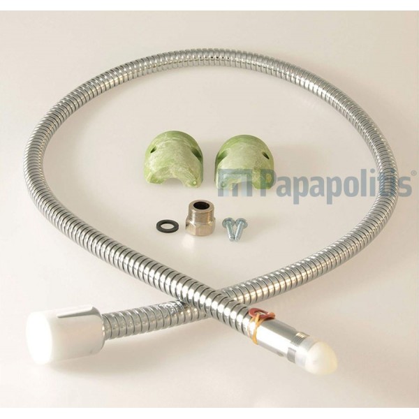 Σπιράλ Σύνδεσης Inox AISI 304, 1/2" από inox Σπιράλ σύνδεσης Σπιράλ Σύνδεσης Inox AISI 304, 1/2" από inox Σπιράλ σύνδεσης